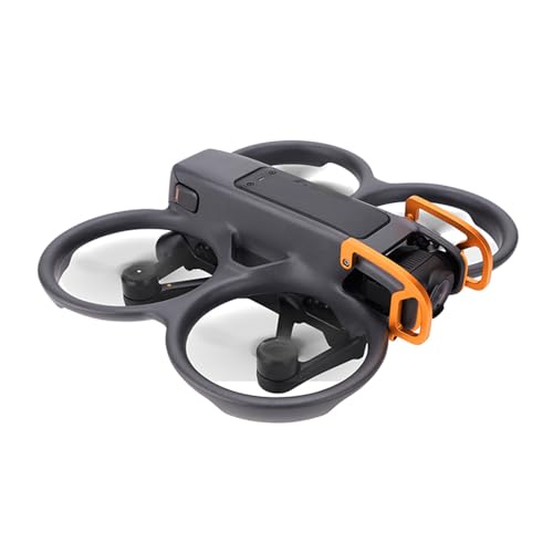 Gimbal Protector Bumper for DJI Avata 2, Aluminum Alloy Anti-Collision Bar,Anti-Collision Camera Lens Protector(Orange)