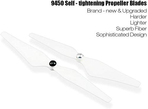 4 Pairs 9450 Self Tightening Drone Propeller(4CW+4CCW) for DJI Phantom 3 Professional, Advanced, Phantom 2 Series¡­