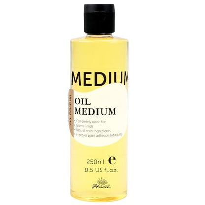 PHOENIX Refined Linseed Oil - 8.5 Fl Oz. / 250ml Bottle - style: Refined Linseed Oil 8.5 Fl Oz.