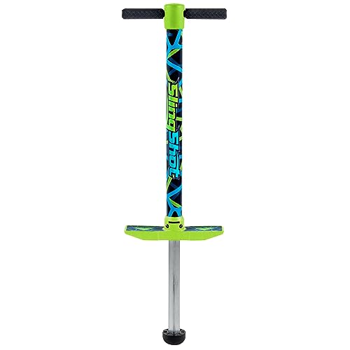 Vurtego Slingshot Pogo Stick – Patented Air-Powered Adjustable Spring for Controlled Jumps Over 5ft, Pogo Stick for Kids Age 5 and up, and Adults, Outdoor Toys, 40 to 180lbs, Durable, Lightweight - size: Small