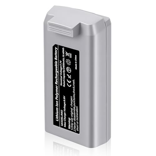 Mini 2, Mini 4K Battery 1 Pack 2400mAh Capacity Intelligent Drone Replacement Battery Maximum Flight time 31 Minutes Compatible with DJI Mini 4K/2/SE/2 SE Drones - size: Mini 4K/2/SE/2 SE Battery*1