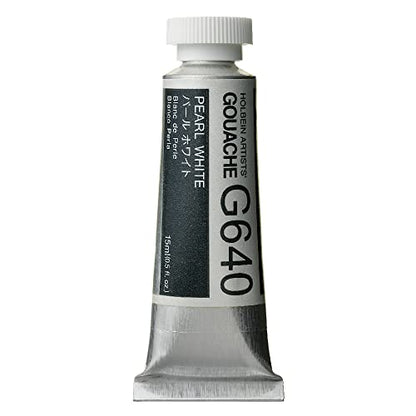 Holbein Artists Gouache Pearl White 15ml (C)