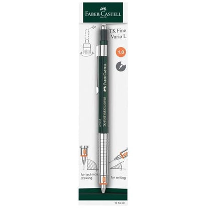 Faber Castell Mechanical Pencil, TK Fine Vario, 1.0mm (135900) - style: 1.0mm