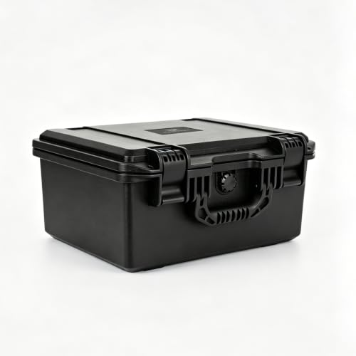 IP67 Portable Waterproof Hard Case with Handle and DIY Customizable Foam - size: RE-3326T