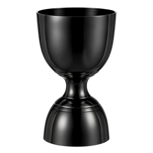 Homestia Bell Jigger for Bartending, 2 oz 1oz Double Cocktail Jigger, Black - color: Bell Jigger - Black
