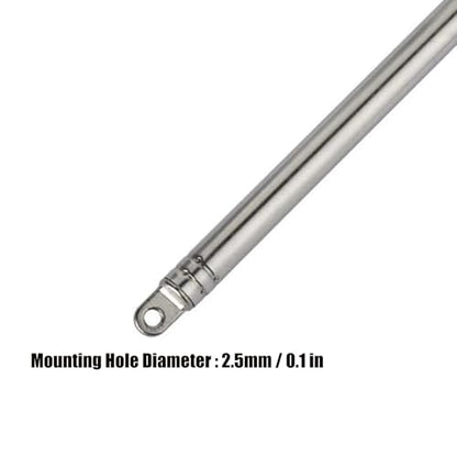 2pcs Telescopic Antenna 7 Sections Telescopic 74cm AM FM Antenna Portable Radio Antenna Replacement for Radio, TV and Other Electric Products - size: 7 Sections-2pcs