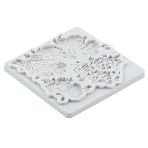 Flower Polymer Clay Molds Daisy Flower Heart Silicone Mold - color: Style K