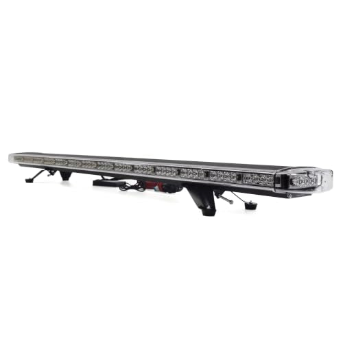 CFLMYYXGS 63" 120 LED 26 Strobe Amber Emergency Warning Beacon Light bar - color: 120 LED Amber