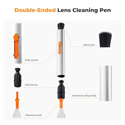 K&F CONCEPT Professional Lens Cleaning Pen for Bluetooth Earphones,Glasses