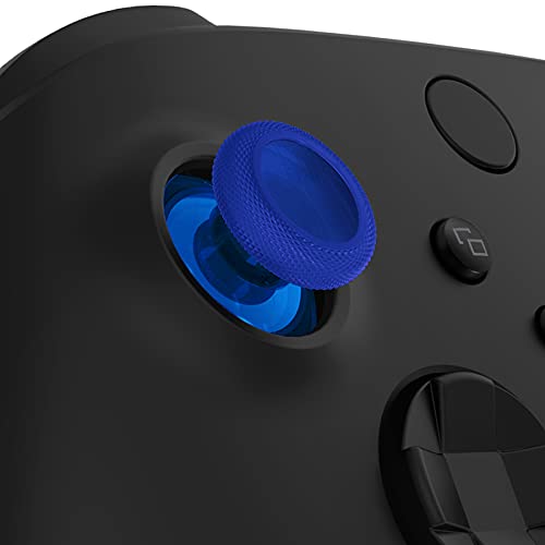 eXtremeRate Replacement Thumbsticks for Xbox Series X/S Controller, Joysticks Repair Kit Accessories, Custom Analog Stick Buttons for Xbox One S/X/Elite Controller - Clear Blue - color: Clear Blue