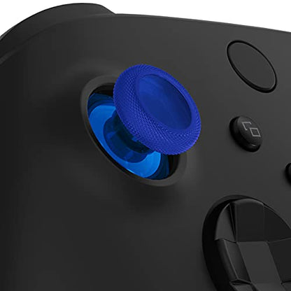 eXtremeRate Replacement Thumbsticks for Xbox Series X/S Controller, Joysticks Repair Kit Accessories, Custom Analog Stick Buttons for Xbox One S/X/Elite Controller - Clear Blue - color: Clear Blue