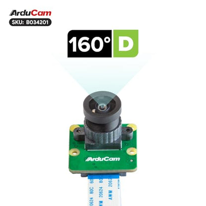 Arducam 8MP IMX219 Autofocus Camera Module, 160°(D) Wide Angle Camera for NVIDIA Orin Nano/Orin NX/AGX Orin