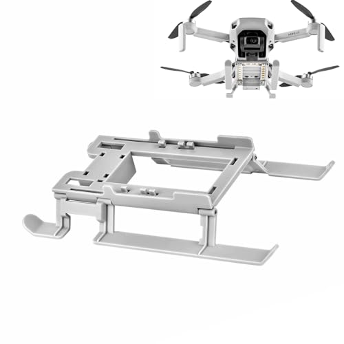 Mini 4K Landing Gear Compatible with LED Night Light for DJI Mini 4k Mini2 Mini 2se Drone, Foldable Height Enhancement Landing Gear kit