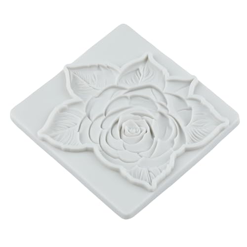 Rose Flower Silicone Mold Rose Flower Polymer Clay Molds - color: Style F
