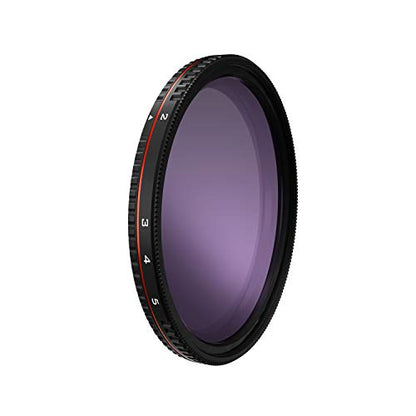 Freewell 72mm Threaded Hard Stop Variable ND Filter Standard Day 2 to 5 Stop - size: 72mm, style: 2-5 Stop