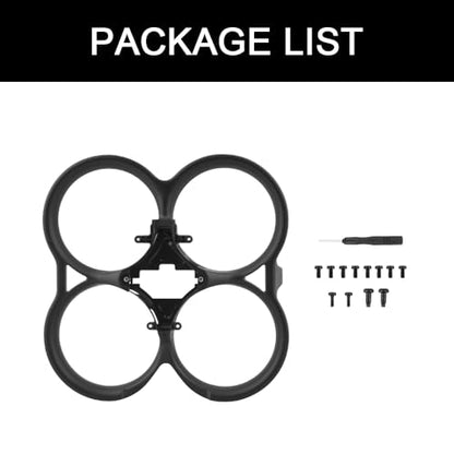 CAPART Body Frame Replacement for DJI Avata Drone, Propeller Guard Anti-Collision Protective Bar Ring Bumper 360° Safe Flying