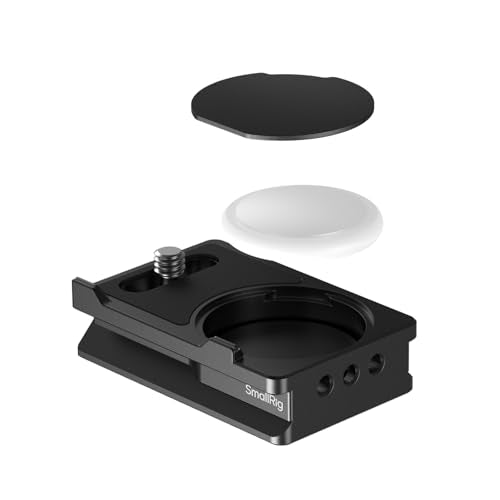SMALLRIG Mount Plate for AirTag, Quick Release Camera Mount Baseplate for Arca-Type, Built-in EVA Pad, 1/4"-20 Screws, for FUJIFILM X-H2 / X-T4 / X-T5 / X-T50 / GFX 100S II / F8-X5M / X100V - MD5425 - style: for FUJIFILM