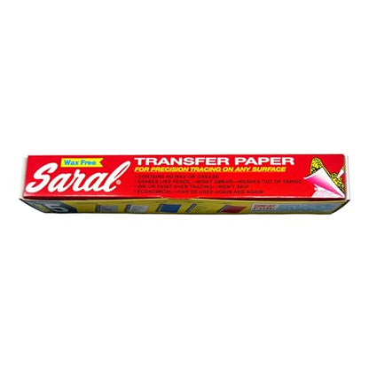 Saral Paper Corp Wax Free Transfer Paper - White - 12 inches x 12 Foot Roll