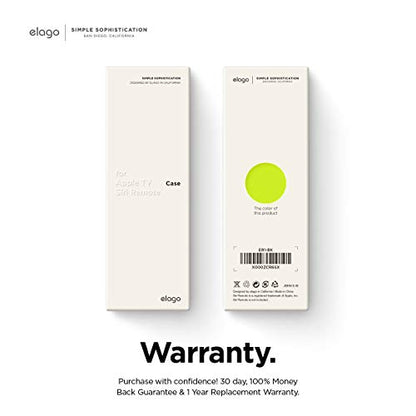 elago R3 Protective Case for Apple TV 4K Siri Remote 1st Generation - color: Neon Yellow