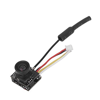 5.8G FPV Camera, OSD AIO 800TVL HD Micro FPV Camera NTSC PAL Switchable FPV Camera, 150° FOV Horizontal 170° DFOV Diagonal Viewing Angle