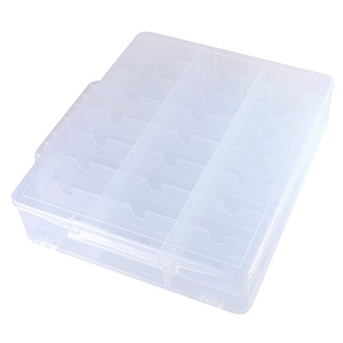 Kissbuty Universal Nail Polish Holder Organizer for 48 Bottles Adjustable Dividers Space Saver