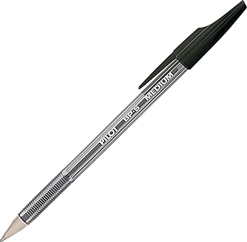 Pilot The Better Ball Point Pen Refillable Ballpoint, Black Ink, 12-Pack - color: Black Ink, style: Medium Point