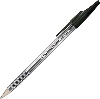 Pilot The Better Ball Point Pen Refillable Ballpoint, Black Ink, 12-Pack - color: Black Ink, style: Medium Point