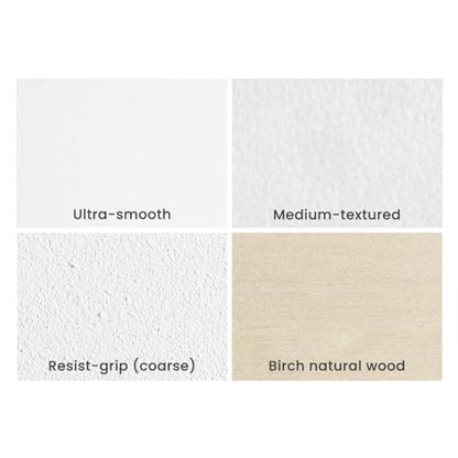 DaVinci Wood Panel Pro Ultra Smooth Gesso Panels 3/4inchinch Panel (Single) 9x12inchinch - 6 Pack - size: 9x12"