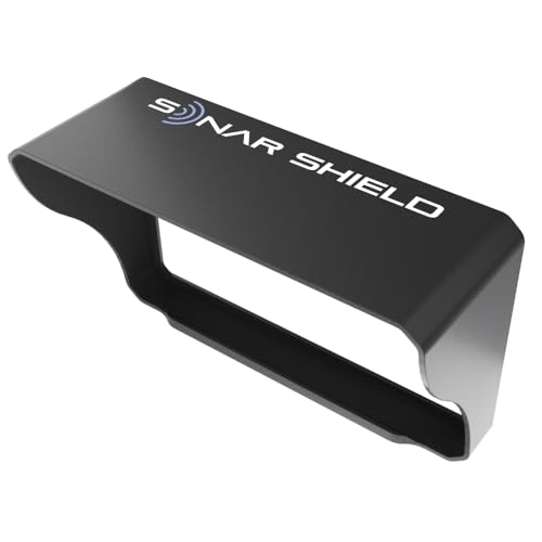Lowrance Eagle Eye 9 Visor by Sonar Shield | Clip-On Sun Shade | Anti-Glare Screen Protector | Made in USA