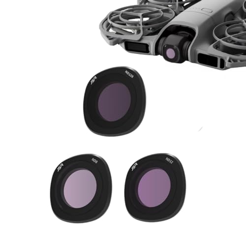 Lens Filter Compatible with DJI NEO 2 - Multi-Coated Optical Glass, Waterproof & Scratch-Resistant, Various Effects for Creative Shooting (ND8+ND32+ND128) - color: ND8+ND32+ND128