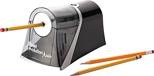 Westcott 15510 iPoint Evolution Axis Electric Sharpener, Silver