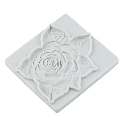 Rose Flower Silicone Mold Rose Flower Polymer Clay Molds - color: Style F