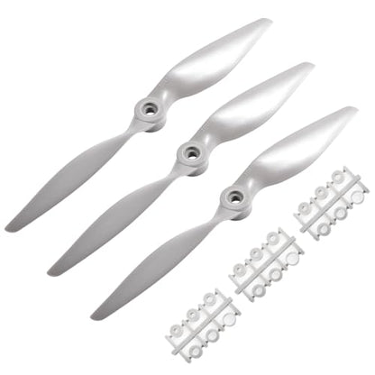 3 Pcs 1060 10"x6" Propeller, Gray Nylon, CCW - size: 3pcs 10*6