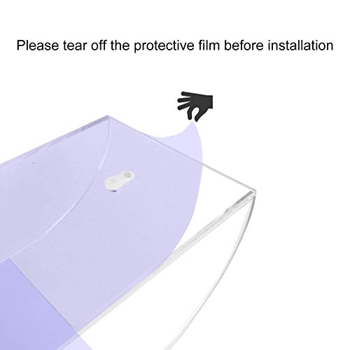 Remote Control Holder Organizer Wall Mount Acrylic Tidy for Air Conditioner, TV Box, Stereo, 1 Slot - style: 1 Compartment