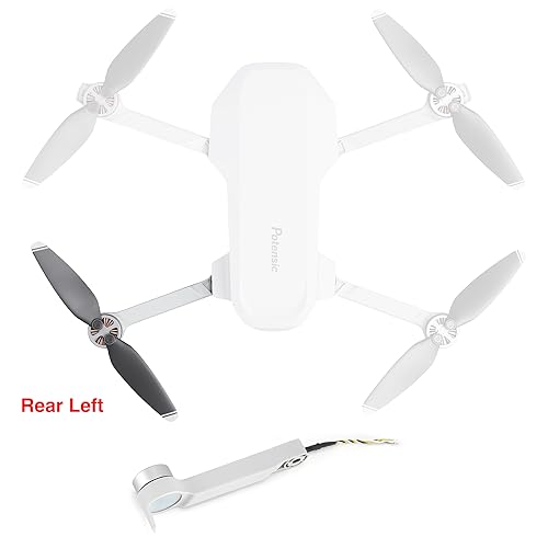 Generic Original Arm Spare Parts for Potensic ATOM SE 4K GPS Drone(Rear Left Arm), Grey