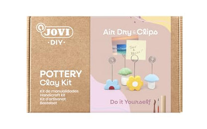 Jovi - DIY Air Dry Kit - Clips Gift Pottery Kit for Adults - color: Clips
