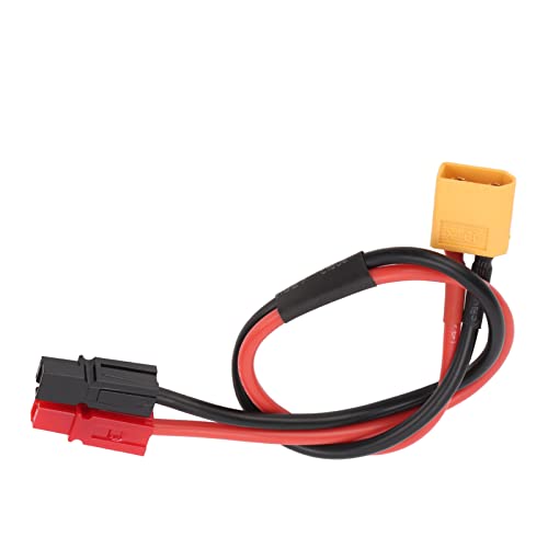 XT60 Connector, High Low Temperature Resistance, Durable High Current Performance, Battery Connector, Copper Gel Conductor, Copper Plated Plug, for E-Bike Riders, Drone Pilo