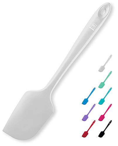 DI ORO Large Silicone Spatula - 600F Heat Resistant, Stone - color: Stone