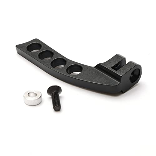 Sliver Aluminum Alloy Neck Strap Balancer with 4 Holes for RC Transmitter Flysky Futaba (Horizontal Hang)