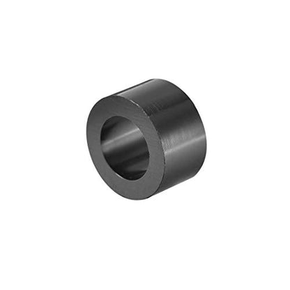 uxcell 500Pcs ABS Round Spacer Washer 5.4mm ID 9mm OD 5mm L for M5 Black