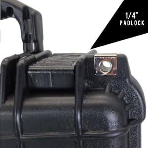 Flying Camel TSA Approved Hard Gun Camera Electronics Case with Foam, Water and Shock Proof