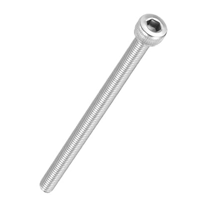 Socket Head Cap Screws M4-0.7x65mm 304 Stainless Steel Silver 10pcs - size: M4-0.7x65mm
