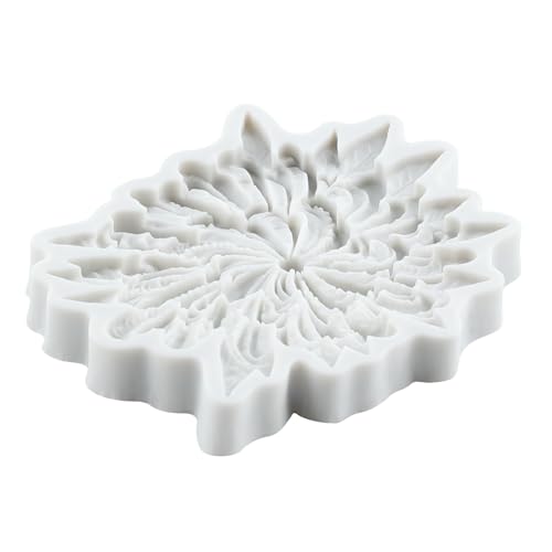 Flower Polymer Clay Mold Chrysanthemum Flower Silicone Molds - color: Style D