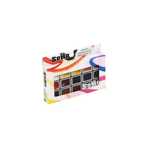 Soho Urban Artist Watercolor Set w/15 Colors