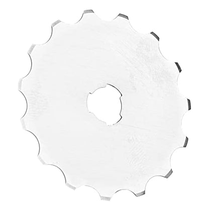Watris Veiyi 45mm Rotary Cutter Blades for Crochet Edge Projects, Fleece