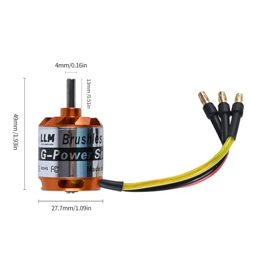 D2836 1100KV High Thrust Fixed Wing RC Airplane Kit
