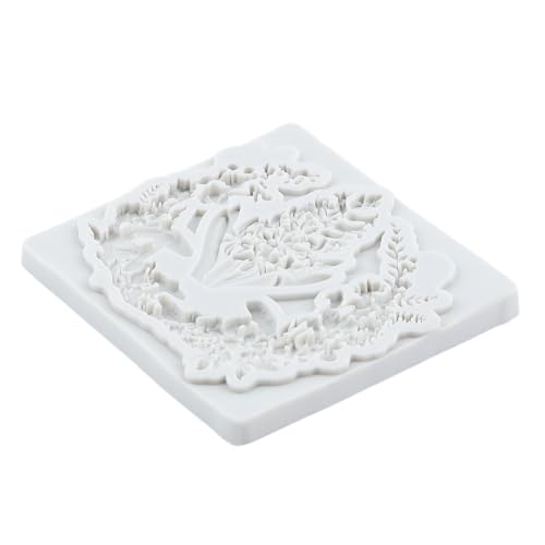 Flower Garland Silicone Molds Mushroom Wreath Polymer Clay Mold - color: Style M