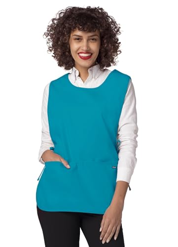 Adar Universal Cobbler Apron 3 Pack - Unisex Cobbler Apron - color: Teal Blue, size: X-Large