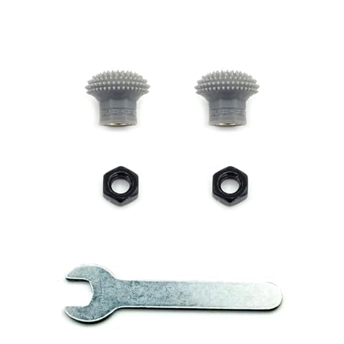 Felistick Thumbur RC Transmitter Radio Controller Stick Ends FPV Controller Accessories Replacement Joystick (grey, M4) - color: grey, size: M4