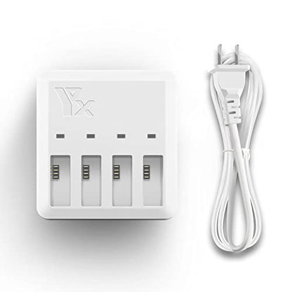Battery Charger for DJI Ryze Tello and Tello EDU Drone,4 in 1 Rapid Charging Hub